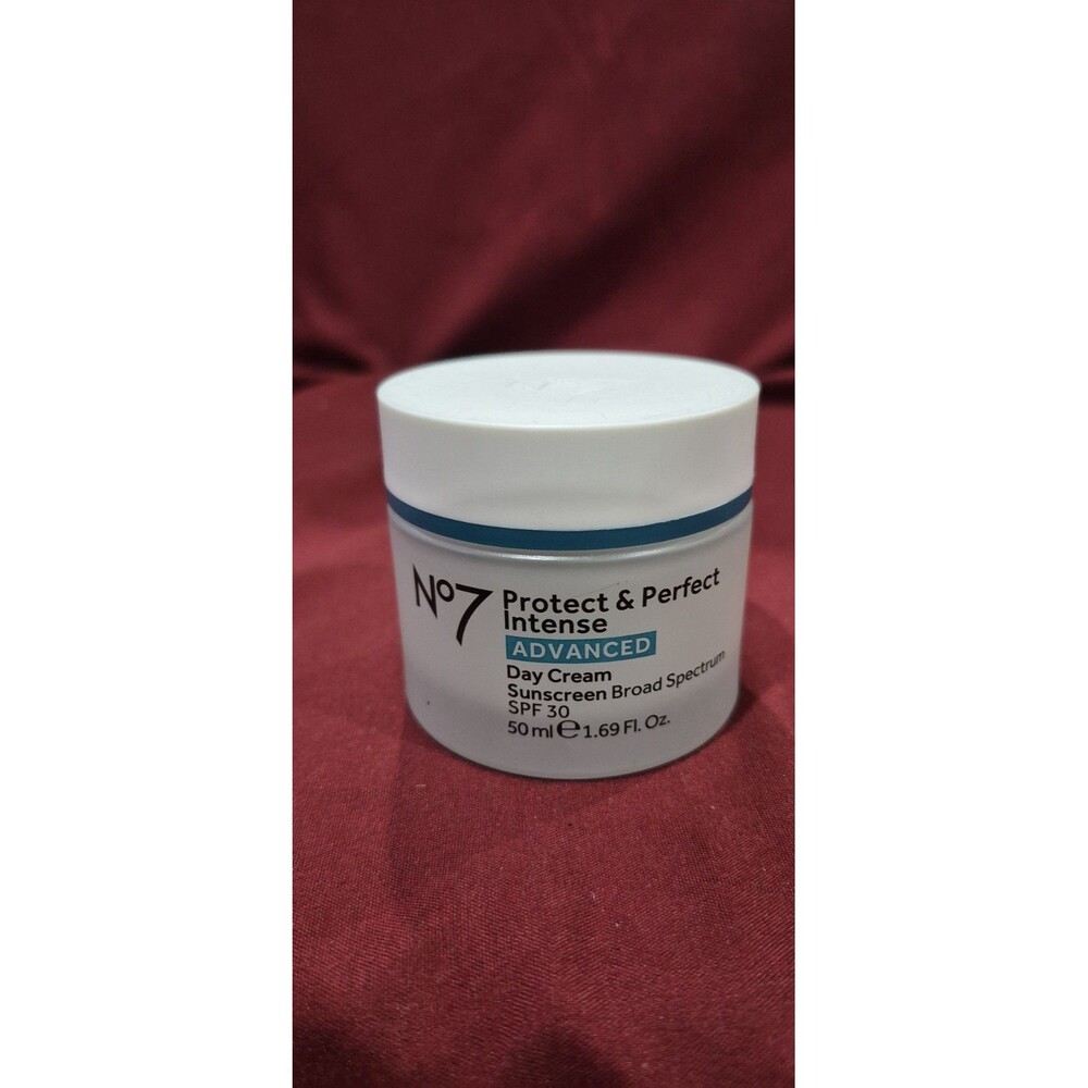 No7 Protect & Perfect Intense Advanced Day Cream SPF 30 1.69fl oz No Box Opened